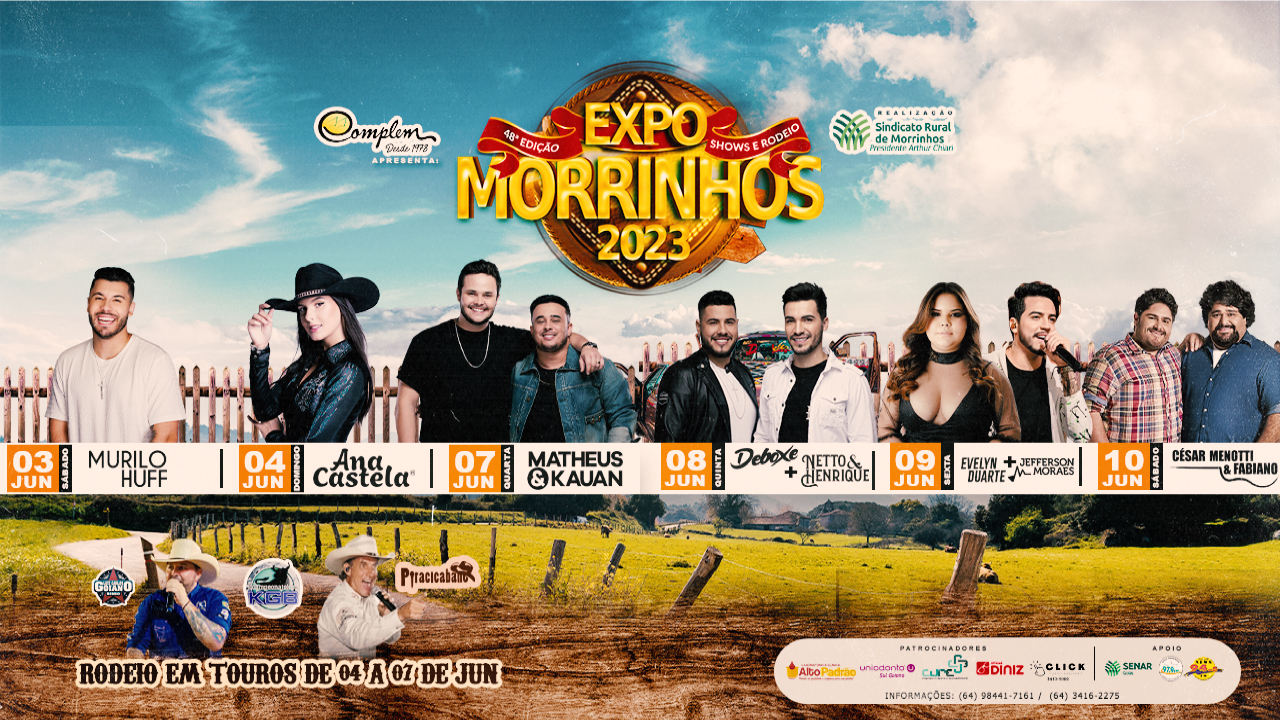 Expomorrinhos 2023 - Ana Castela